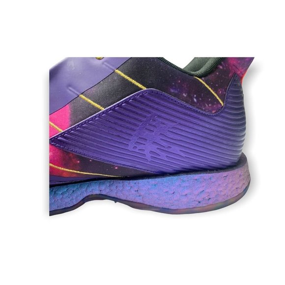 Adidas TMAC Millennium 2 Basketball Shoes Purple Space Boost Mens 17 FV5589 - Picture 4 of 12